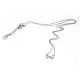 VICEROY SILVER BOW NECKLACE-2004C000-30
